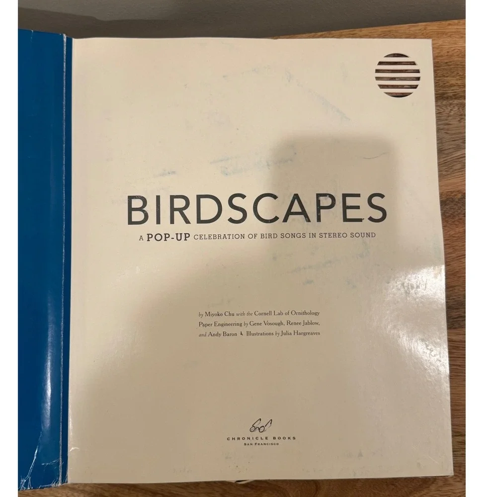 Chronicle Books birdscapes pop